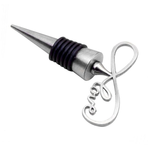 L for Love - Wine Bottle Stopper NWT - Picture 3 of 3